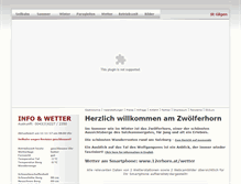 Tablet Screenshot of 12erhorn.at